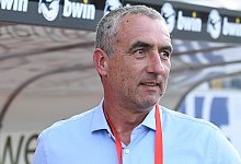 Fu&szlig;ball 3. Liga 4. Spieltag Rot-Weiss Essen - Preu&szlig;en M&uuml;nster am 27.08.2023 im Stadion an der Hafenstra&szlig;e in Essen Marcu - IMAGO/Revierfoto