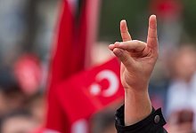 Studie warnt vor Einfluss der Grauen W&ouml;lfe in Deutschland - picture alliance/dpa