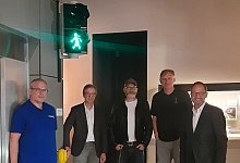 freuen-sich-uber-auergewohnliche-fugangerampel-1 - Lippisches Landesmuseum Detmold