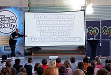 "Wir wollen mobbingfrei" an der Grundschule Kampstra&szlig;e - 1 - Lorraine Brinkmann