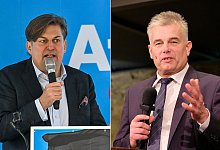 GER, Wahlkampfveranstaltung von AfD-Spitzenkandidat Maximilian Krah in Kaufbeuren - picture alliance / nordphoto GmbH