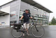 Bei Fulland hatte der der Kaunitzer Johann Fahnenschmidt vor 13 Jahren das KTM-Trecking-Rad gekauft.  - Robert Becker