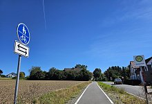 Radweg Lage Heiden - Astrid Sewing