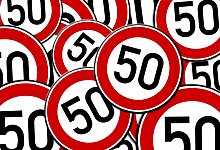 Tempo 50 - Symbolbild: Pixabay