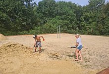 beachvolleyballfeld - Axel Radtke