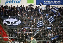 Unterhaching, Deutschland 22. September 2023: Fussball, Herren, 3.Liga, Saison 2023/2024, SpVgg Unterhaching - Arminia B - IMAGO/Ulrich Wagner