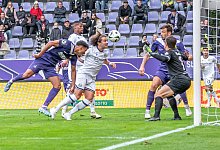Aue, Deutschland 15. September 2024: 3 . Liga - 2024/2025 - Erzgebirge Aue vs. DSC Arminia Bielefeld Im Bild: Mael Carbo - IMAGO/Fotostand