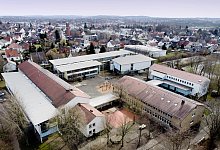 Hier an der Erich-K&auml;stner-Gesamtschule setzte ein 14-J&auml;hriger am Freitag Pfefferspray gegen Mitsch&uuml;ler ein. - Gerald Dunkel