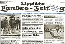 Titelseite - Lippische Landes-Zeitung