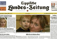 Titelseite - Lippische Landes-Zeitung
