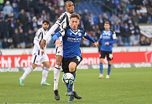 Arminia Bielefeld und der SV Sandhausen trennen sich 1:1. - Oliver Krato