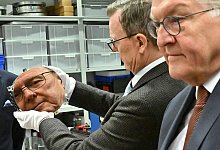 Bundespr&auml;sident in Jena - Martin Schutt / dpa