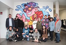 Graffiti-Projekt Heinrich-Drake-Schule - Nadine Uphoff