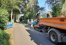 Wasserrohrbruch Wilhelm-Stölting-Weg - Eva-Maria Brand