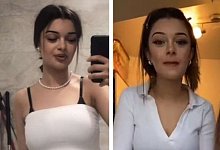 Das sind die Fahndungsfotos, mit denen die Mordkommission nach Zhinwar m. (17) sucht. Die Berufsschülerin hatte diese Fotos auf ihrem Instagram-Kanal veröffentlicht. - Polizei