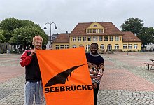 Ela und Abu auf dem Siggi - Heimo Stefula