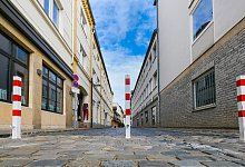 Die Sperrung der Klasingstraße wurde vom Gericht gestoppt. Das nährte rechtliche Zweifel am Verkehrsversuch. - Foto: Andreas Zobe/NW