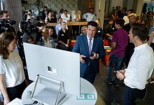 Er&ouml;ffnungsveranstaltung des Projekts "KI-Studios" - Sven Hoppe/dpa