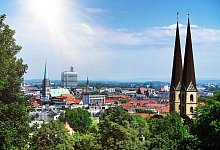 Wo man in Bielefeld den &Uuml;berblick bekommt - Barbara Franke