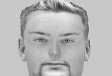 Der Hauptt&auml;ter hat ein sehr kantiges Gesicht. - LKA NRW