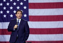 Florida Governor Ron DeSantis Speaks At The Freedom Blueprint In Iowa - SCOTT OLSON / GETTY IMAGES NORTH AMERICA / Getty Images via AFP