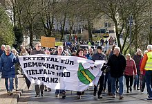 Demo gegen Rechts - Rudi Rudolph