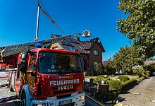Dachstuhlbrand in Lage - Freitag TV
