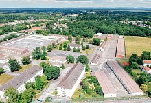 Drei Geb&auml;ude der ehemaligen Dempsey-Kaserne werden seit dem Fr&uuml;hjahr 2022 als Notunterkunft f&uuml;r Gefl&uuml;chtete des Landes NRW genutzt. - (Archivbild) Besim Mazhiqi