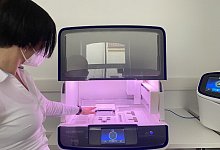 Das Ion Chef-System vereinfacht den Arbeitsablauf der Sequenzierung. - Larissa Kirchhoff