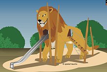 Löwenrutsche - spielart-laucha