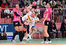 TusSies Metzingen vs. HSG Blomberg-LippeHandball, HBF, 15.Ligaspiel, Saison 2022/2023, 18.02.2023 - Eibner-Pressefoto / Tobias Baur