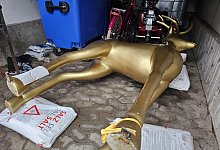 Goldenes Rentier - Astrid Sewing