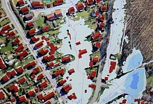 Ehrentrup - Simulation/Karte: Stadt Lage