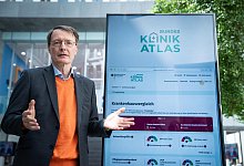 Bundespressekonferenz zum Bundes-Klinik-Atlas - picture alliance