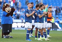 Arminia Bielefeld und Alemannia Aachen trennen sich 1:1. - Oliver Krato