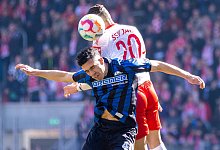 18.03.2022, Fussball, GER, Saison, 2022/2023, 2.Bundesliga, 25. Spieltag, SSV Jahn Regensburg - SC Paderborn 07 Niclas N - 1 - Imago Images