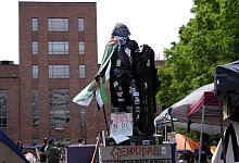 Nahostkonflikt - Proteste an US-Unis - dpa