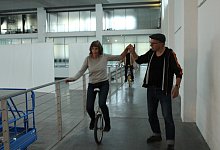 Einradfahren Workshop Jens Heuwinkel - Chiara Wibbeke