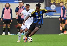 06.10.2024, Fussball, Herren, 3. Liga, Saison 2024/2025, 1. FC Saarbrücken - DSC Arminia Bielefeld, Elijah Krahn (1. FC - IMAGO/Fussball-News Saarland