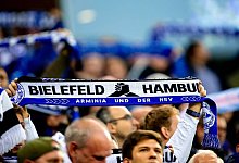 Hamburg 27 August 2018 Fußball 2 Bundesliga 2018 19 Hamburger SV Arminia Bielefeld Fans ha - 1 - imago/Philipp Szyza