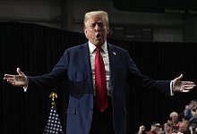 Wahlkampf in den USA - Trump - picture alliance/dpa/AP