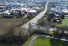 Nordumgehung Lemgo - Anschlussstelle Westalm - Luftbild - Nicole Ellerbrake