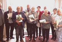 31 Geehrte, anl&auml;ss. JHV der AWO Blomberg - AWO Blomberg