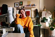 Janina Klahold - Deutsche Mode-Schneiderin in New York - Privat/Janina Klahold/dpa