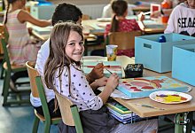 Rhythmisierter Ganztag an der Grundschule Auf dem Alten Kamp *** NUR FUeR REDAKTIONELLE ZWECKE *** E - IMAGO/Funke Foto Services