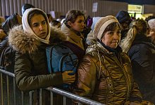 Fluechtende Frauen aus der Ukraine: Warnungen vor Menschenhandel - epd-bild / Frank Schultze / Zeitenspiegel