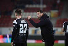 081223 Halle Saale Fu&szlig;ball Hallescher FC Halle HFC 3. Liga M&auml;nner Saison 2023 / 2024 18 Spieltag Hallescher FC - Arminia - IMAGO/K&ouml;hn