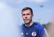 14.08.2023, Fussball, Saison 2023/2024, 2. Bundesliga, Training FC Schalke 04, Ron Schallenberg (FC Schalke 04), Gelsenk - Imago Images