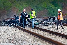 Kleinflugzeug stürzt in Florida ab - Mike Stocker/South Florida Sun-Sentinel/AP/dpa