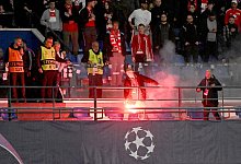 Pyrotechnik - Matthias Koch/dpa